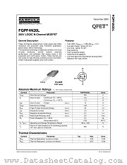 FQPF4N20L datasheet pdf Fairchild Semiconductor