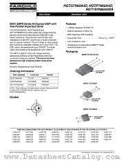 HGT1S7N60A4DS datasheet pdf Fairchild Semiconductor