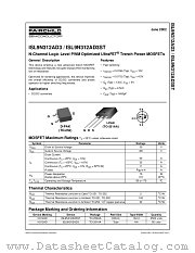 ISL9N312AD3 datasheet pdf Fairchild Semiconductor