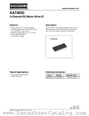 KA7405D datasheet pdf Fairchild Semiconductor