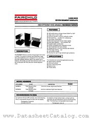 MAN8640 datasheet pdf Fairchild Semiconductor