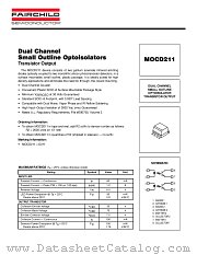 MOCD211-M datasheet pdf Fairchild Semiconductor