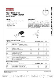 FQA11N90C_F109 datasheet pdf Fairchild Semiconductor