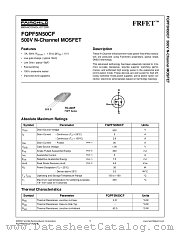 FQPF5N50CF datasheet pdf Fairchild Semiconductor