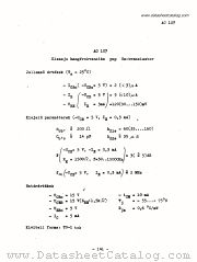 AC107 datasheet pdf Felvezeto Katalogus 1966