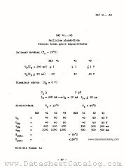 BAY43 datasheet pdf Felvezeto Katalogus 1966