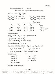 BFY12 datasheet pdf Felvezeto Katalogus 1966