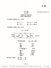 OA160 datasheet pdf Felvezeto Katalogus 1966