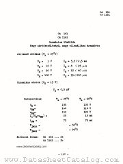 OA161 datasheet pdf Felvezeto Katalogus 1966