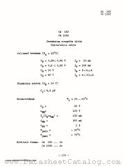 OA182 datasheet pdf Felvezeto Katalogus 1966