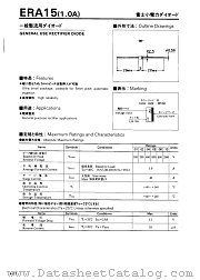 ERA15 datasheet pdf Fuji Electric