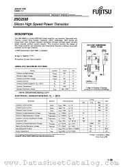 2SC2530 datasheet pdf Fujitsu Microelectronics