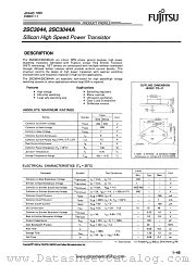 2SC3044A datasheet pdf Fujitsu Microelectronics