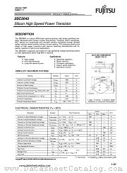 2SC3045 datasheet pdf Fujitsu Microelectronics