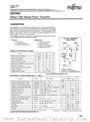 2SC3055 datasheet pdf Fujitsu Microelectronics