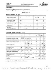 2SC3844 datasheet pdf Fujitsu Microelectronics