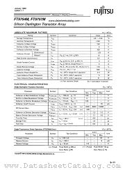 FT5754M datasheet pdf Fujitsu Microelectronics