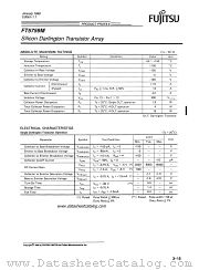 FT5759M datasheet pdf Fujitsu Microelectronics