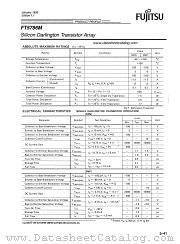 FT5786M datasheet pdf Fujitsu Microelectronics