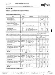 FT5787M datasheet pdf Fujitsu Microelectronics