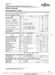 FT6111 datasheet pdf Fujitsu Microelectronics