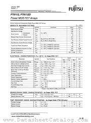 FT6112 datasheet pdf Fujitsu Microelectronics