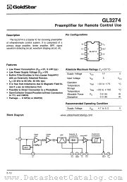 GL3274 datasheet pdf GoldStar