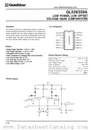 GL339A datasheet pdf GoldStar