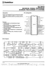 GL3813 datasheet pdf GoldStar