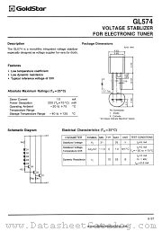 GL574 datasheet pdf GoldStar