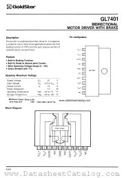 GL7401 datasheet pdf GoldStar