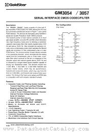 GM3057 datasheet pdf GoldStar