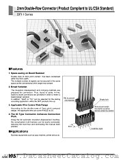 DF11-20DEP-2A datasheet pdf Hirose Electric