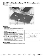 DF14-4P-1.25C datasheet pdf Hirose Electric