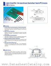 DF18D-50DP-0.4V datasheet pdf Hirose Electric