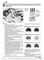 DF22CL-3P-7.92DSA datasheet pdf Hirose Electric