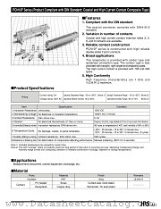 PCN10FA-42S-2.54WB datasheet pdf Hirose Electric