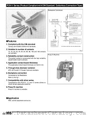 PCN11-16S-2.54WB-2 datasheet pdf Hirose Electric