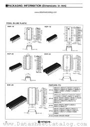 DP-24 datasheet pdf Hitachi Semiconductor