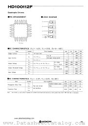 HD100112F datasheet pdf Hitachi Semiconductor