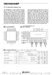 HD100145F datasheet pdf Hitachi Semiconductor