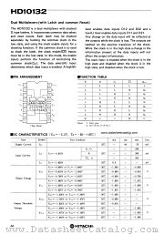 HD10132 datasheet pdf Hitachi Semiconductor