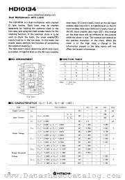 HD10134 datasheet pdf Hitachi Semiconductor