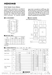 HD10148 datasheet pdf Hitachi Semiconductor