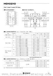HD10210 datasheet pdf Hitachi Semiconductor