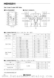 HD10211 datasheet pdf Hitachi Semiconductor