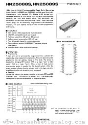 HN25088S datasheet pdf Hitachi Semiconductor