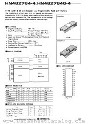 HN482764G-4 datasheet pdf Hitachi Semiconductor