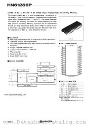 HN61256P datasheet pdf Hitachi Semiconductor