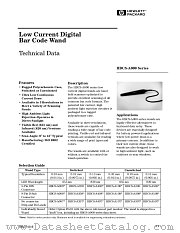 HBCS-A208 datasheet pdf Agilent (Hewlett-Packard)
